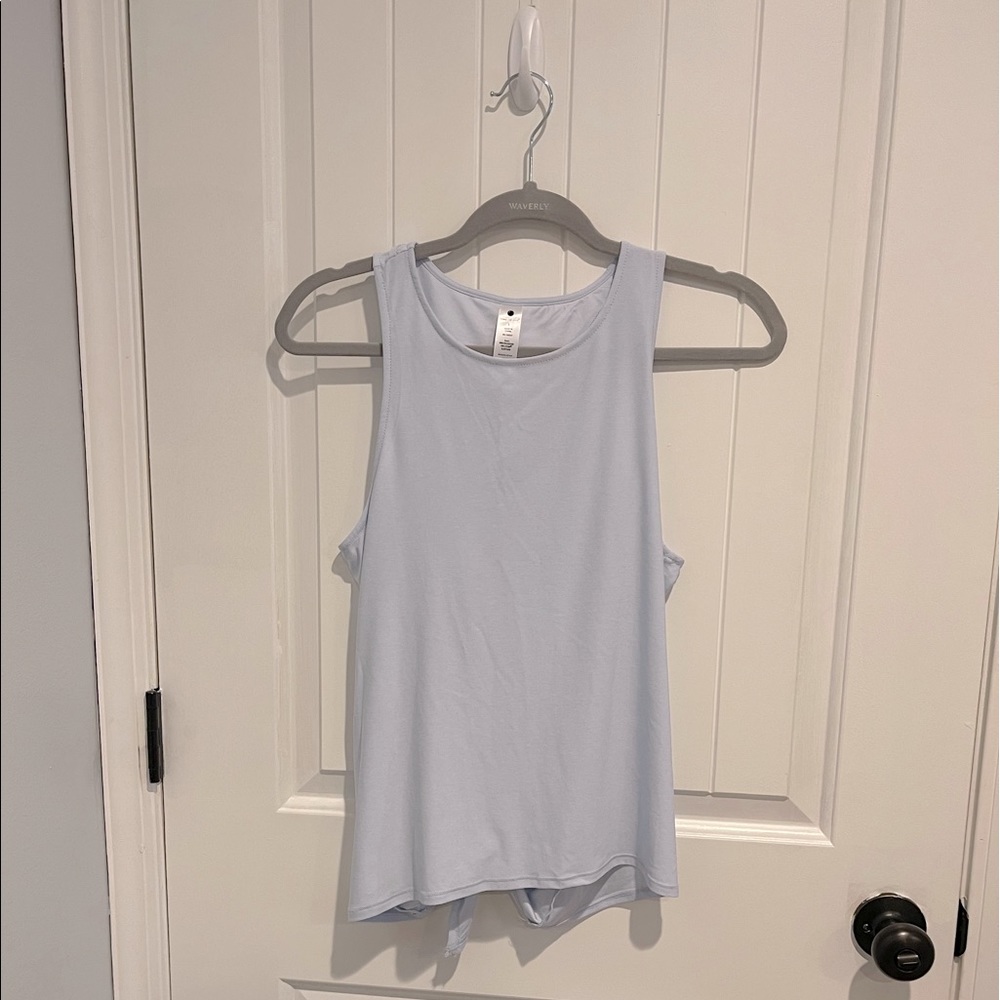 Light blue Yogalicious workout tank. Size small. Very cute workout tank.